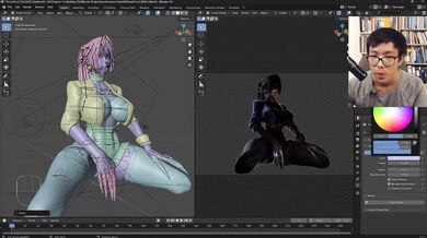 Teach Me How to Hentai: Lighting and Color Grading in Blender
