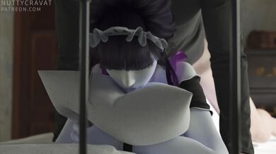 The Maids Widowmaker Anal Service - Nuttycravat Hentai Porn Video