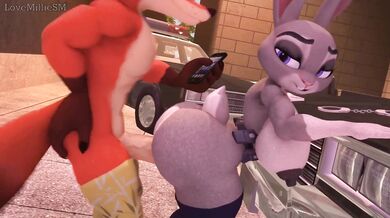A horny Judy Hopps and her naughty compilation of pornographic adventures!