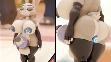 A horny Judy Hopps and her naughty compilation of pornographic adventures!