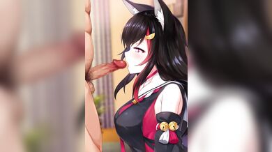 Hentai Mio Blowjob with a Twist (kuragari)