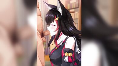 Hentai Mio Blowjob with a Twist (kuragari)