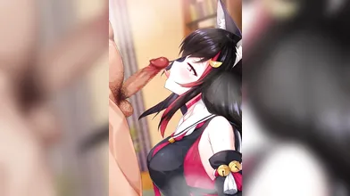 Hentai Mio Blowjob with a Twist (kuragari)