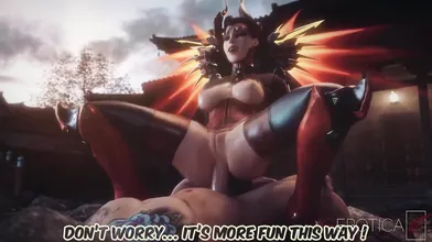 MERCY OVERWATCH HENTAI - Mercy tries to heal you, but it doesnt go as planned [Mercy %] [Overwatch]
