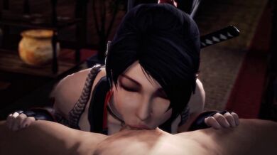 The Autumn Leaves: A Deep Throat Adventure with Momiji (1080p)(Sound) [PockYin]