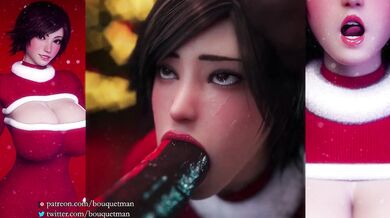 Santa Asuka Gets Coal In Her Stocking