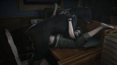 The Perverted Pet Lover, Part II: Rebecca and the Dog (JohnDoe1970)