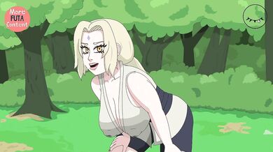 Tsunade gets a blowjob from Sakura (Future Sex Technique)