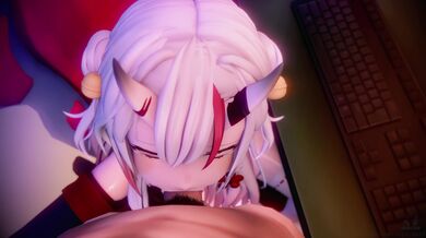 Ayame Nakiri in secret, the Sugar Dust