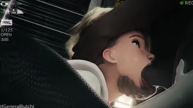 Watch as three innocent blonde bimbos get blacked by a gang of horny men in this hot hentai porn scene!