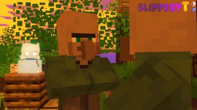 As Allie rides the Iron Golem, their bodies become one in an intense moment of passion