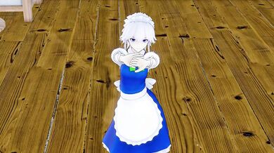 A Night with Izayoi and Sakuya - Toxic Desires