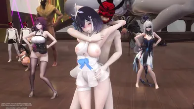 Kou Hara Mu Group Squirting Trial Hell Mihoyo Universe Judgment Edition [Medium]