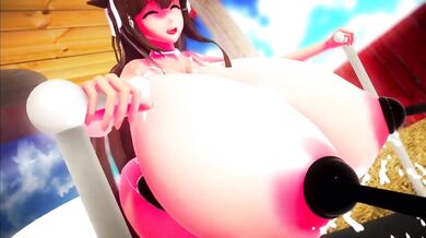 Hentai Breasts Explode After Massive Growth