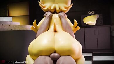 Chiku, the cowgirl, rides a stallion like no other!