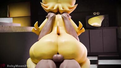 Chiku, the cowgirl, rides a stallion like no other!