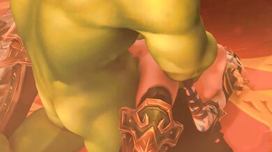 The Battle of Broken Hooves: Alleria Windrunner Gets Roughly Fucked by an Orc and Becomes Pregnant