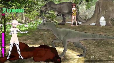 Horny Minotaur Attacks Busty Monster Girl!