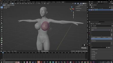 The Art of Titty Smashing - Breasts Collide and Jiggle in Blender with Cage Deformations by Kris Stone