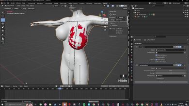 The Art of Titty Smashing - Breasts Collide and Jiggle in Blender with Cage Deformations by Kris Stone