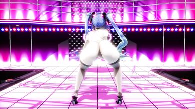 Monster Cock Destroys the Big Breasted Milkmaid in a Ghostly Thigh High Dance!