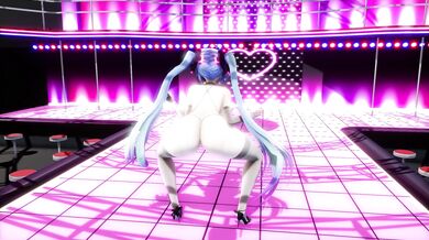 Monster Cock Destroys the Big Breasted Milkmaid in a Ghostly Thigh High Dance!