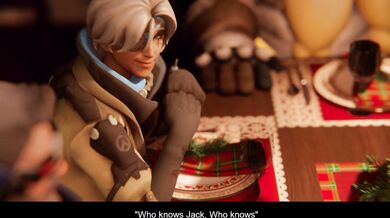 Rewritten: Mercy and Ashe have an orgasmic moment in a Z-Movie!