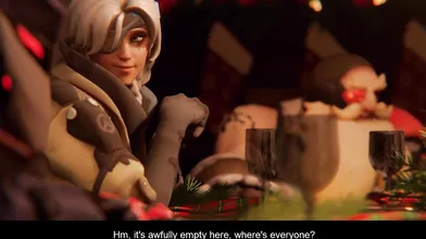 Rewritten: Mercy and Ashe have an orgasmic moment in a Z-Movie!