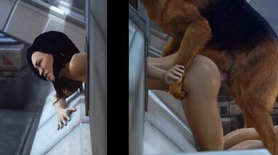 A young girl named Miranda is tied up and sexually tormented by a vicious dog while her lover watches in horror