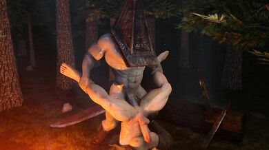 Man-on-man action heats up around the campfire