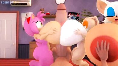 The Sword of Ecstasy - An Orgy of Giant Breasts and Monster Cocks Let the Hentai Begin!