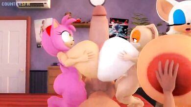 The Sword of Ecstasy - An Orgy of Giant Breasts and Monster Cocks Let the Hentai Begin!