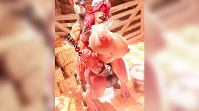 "A Farm Girl's Ordinary Day on the Barn [Xazter3D]"