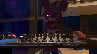 After a long and intense game of chess, two players decide to have some fun together...