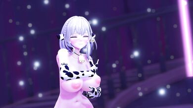 'Noel SEXdances with KUROMARU in a For*ced Orgasm (Cowgirl outfit) [Japanese Language Emoji]'