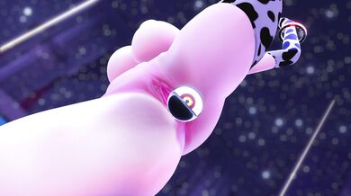 'Noel SEXdances with KUROMARU in a For*ced Orgasm (Cowgirl outfit) [Japanese Language Emoji]'