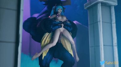 "Two Girls One Cock: The Forbidden Passion of Alistar and Sona"