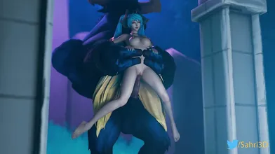"Two Girls One Cock: The Forbidden Passion of Alistar and Sona"