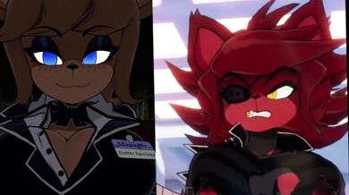 'Rough Doggy Style with Frenni and Fexa - A Double Anal Penetration'