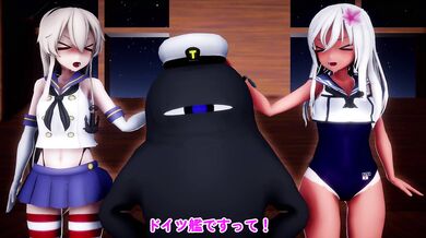 "Rochan & Shimakaze and their Construction Plan ~ [ShamuMMD]"