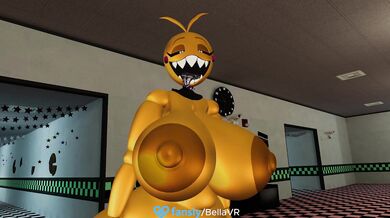 "The Toy Chick and her Bouncy Boobies"