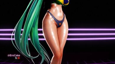 "Brazilian Miku Hidden Cake of Desire - EroCake"