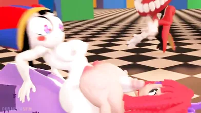 'Digital Circus: Pomni and Ragtha's Non-Stop Banging, Counter SFM Version!'