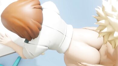 'Midoriya Izuku, the Ultimate Fucker, fucks Bakugo Katsuki so hard his balls are going to explode.'