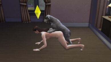 "Wicked Olivia and her Sexual Encounter with a Mighty Wolfhound"