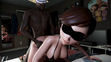 'The maid gets busy in her master's bedroom while the rest of the family is out fighting crime...[Boxslayer/3D]'