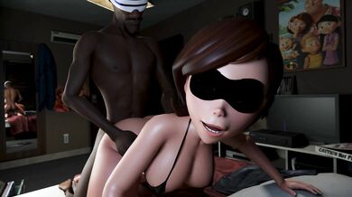 'The maid gets busy in her master's bedroom while the rest of the family is out fighting crime...[Boxslayer/3D]'