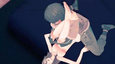 The Sno Brake - Haru's Leg Hugs Close Up (By Ajutant)