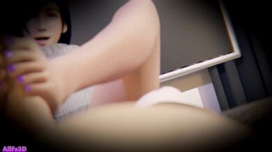 'Tifa's Morning Service [HQ] [4K] [All Fs, 3D]