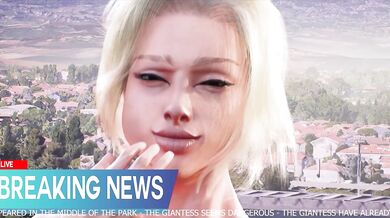 "Sofia the Giantess goes on a Rampaging Spree, Part 1"